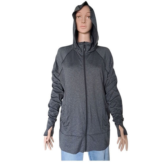 Gray Hooded Jacket - Picture 1 of 10